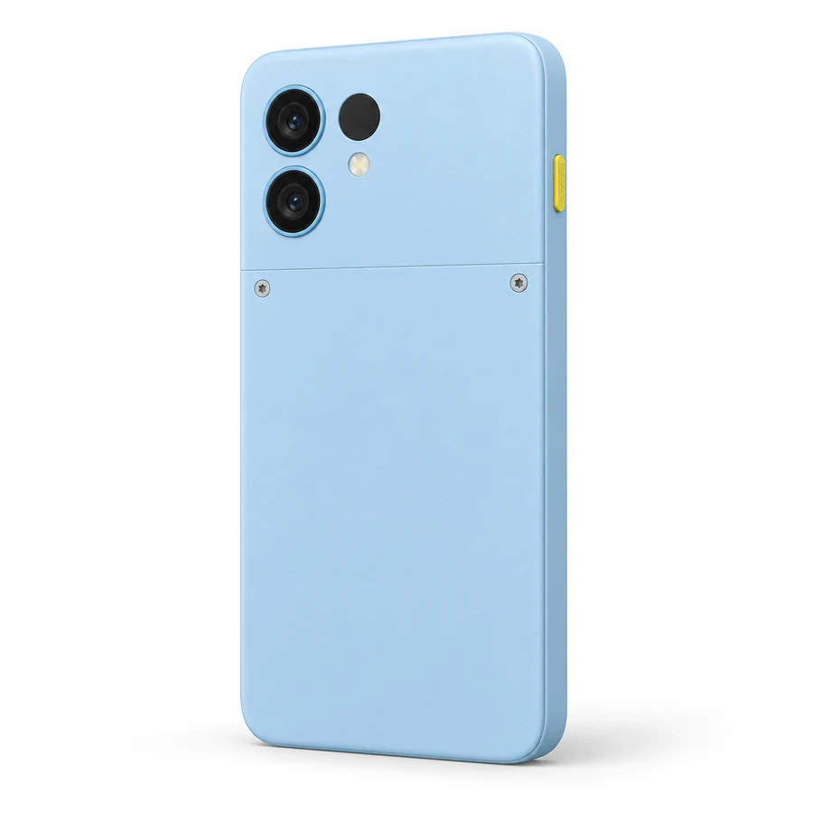 Gestileerde illustratie van Fairphone (Gen. 6+)