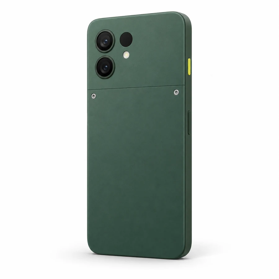 Gestileerde illustratie van Fairphone (Gen. 6)