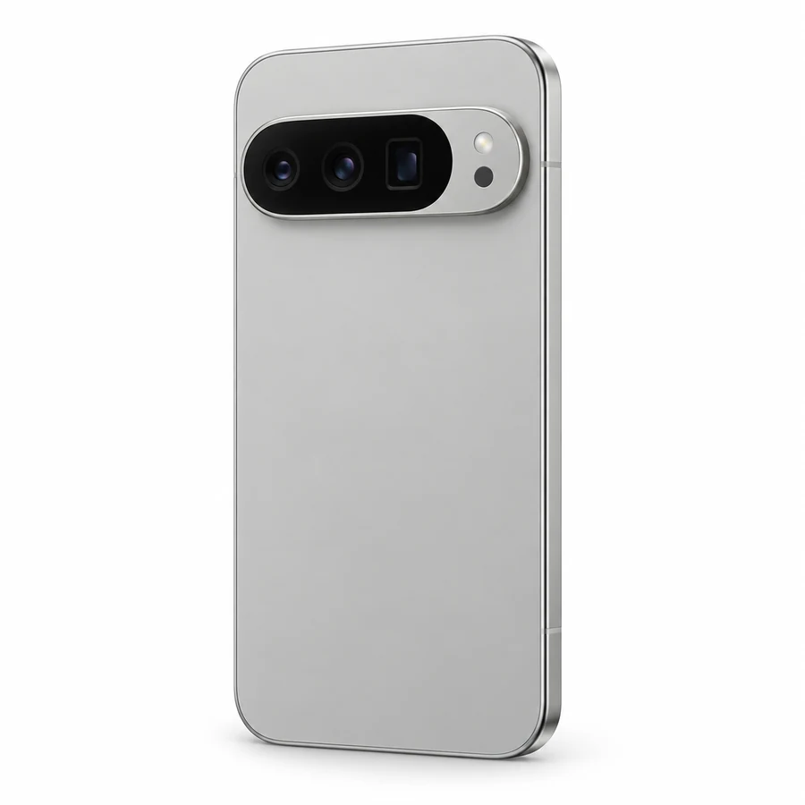 Gestileerde illustratie van Google Pixel 10 Pro