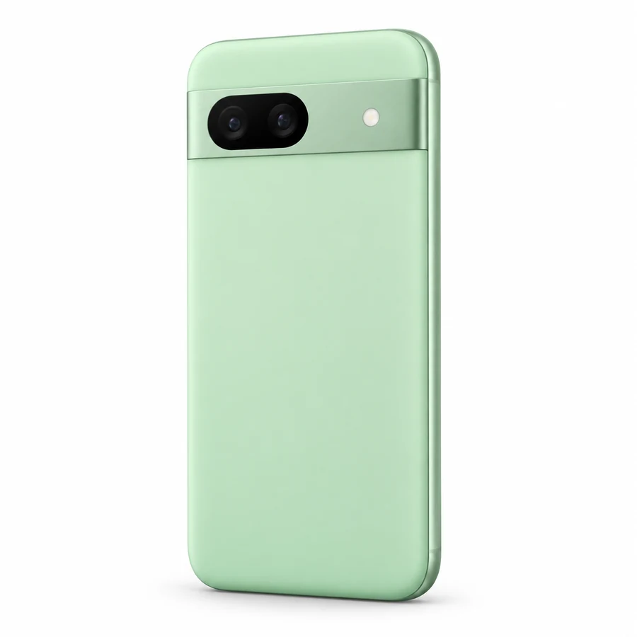 Gestileerde illustratie van Google Pixel 8a