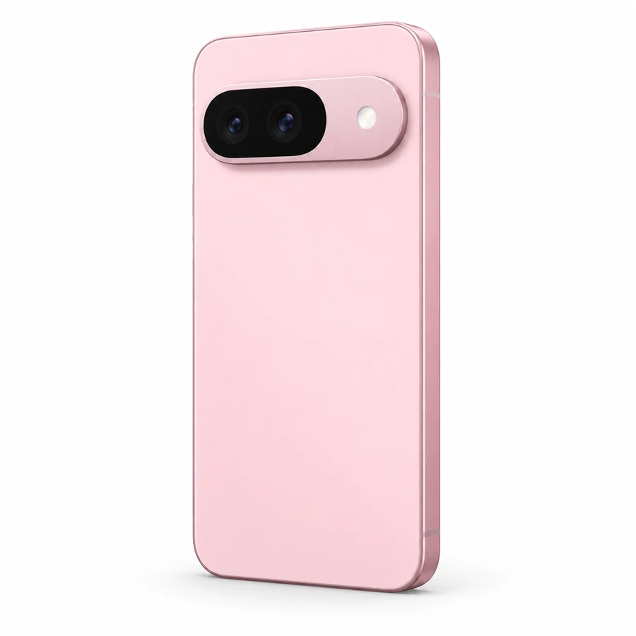 Gestileerde illustratie van Google Pixel 9
