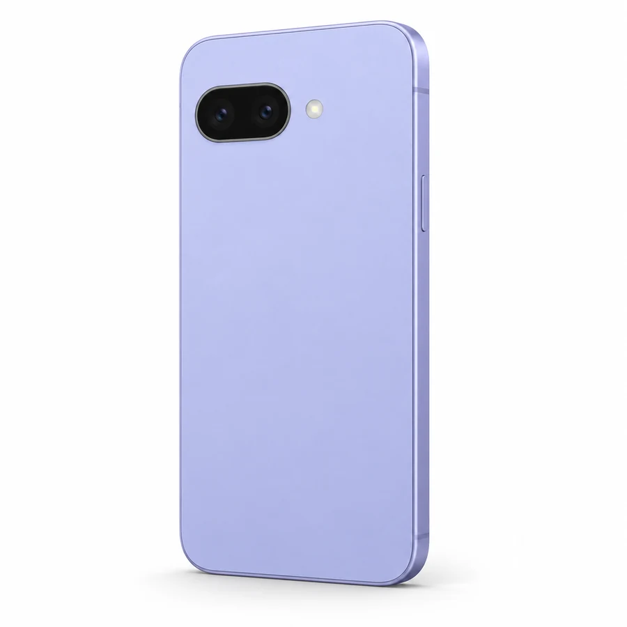 Gestileerde illustratie van Google Pixel 9a
