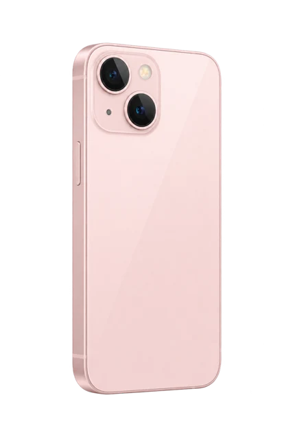 Gestileerde illustratie van iPhone 13 mini