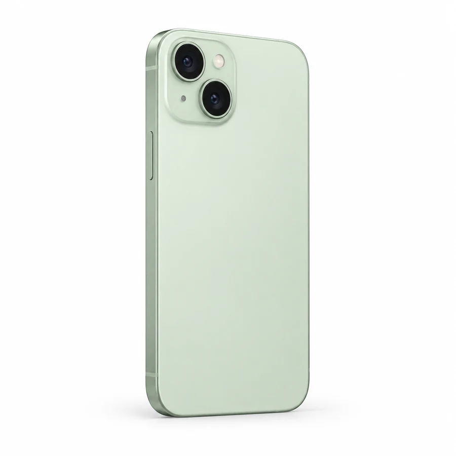 Gestileerde illustratie van iPhone 15