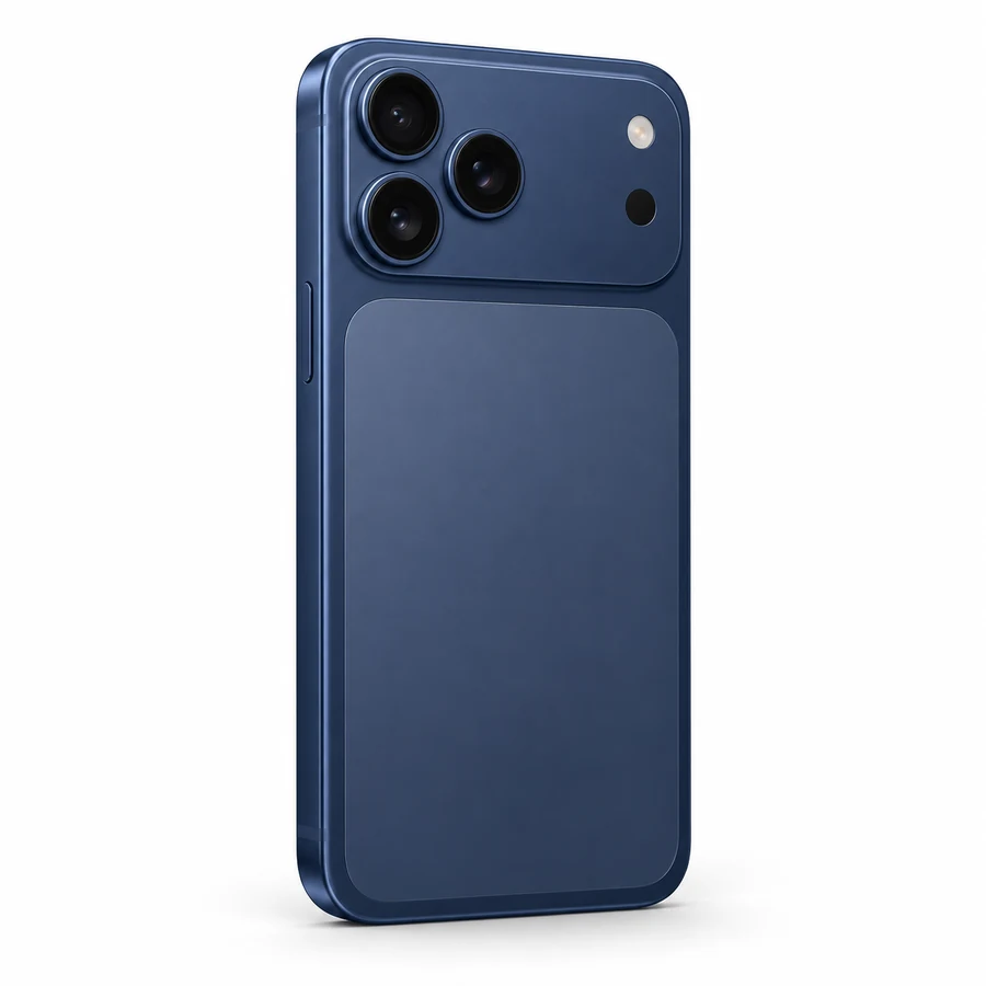 Gestileerde illustratie van iPhone 17 Pro Max