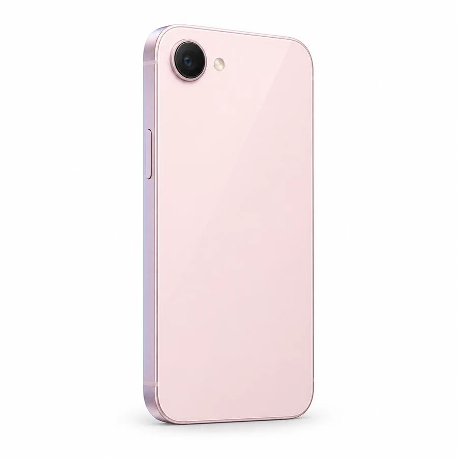 Gestileerde illustratie van iPhone 17e