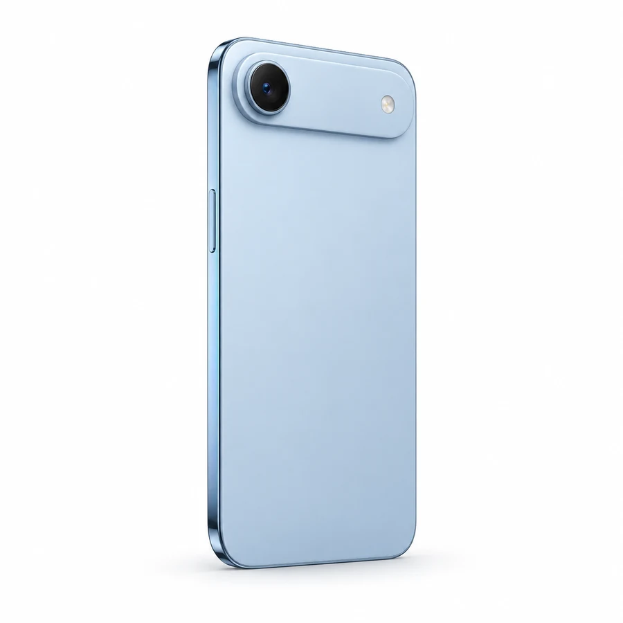 Gestileerde illustratie van iPhone Air