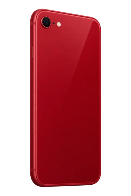 Gestileerde illustratie van iPhone SE (2022)