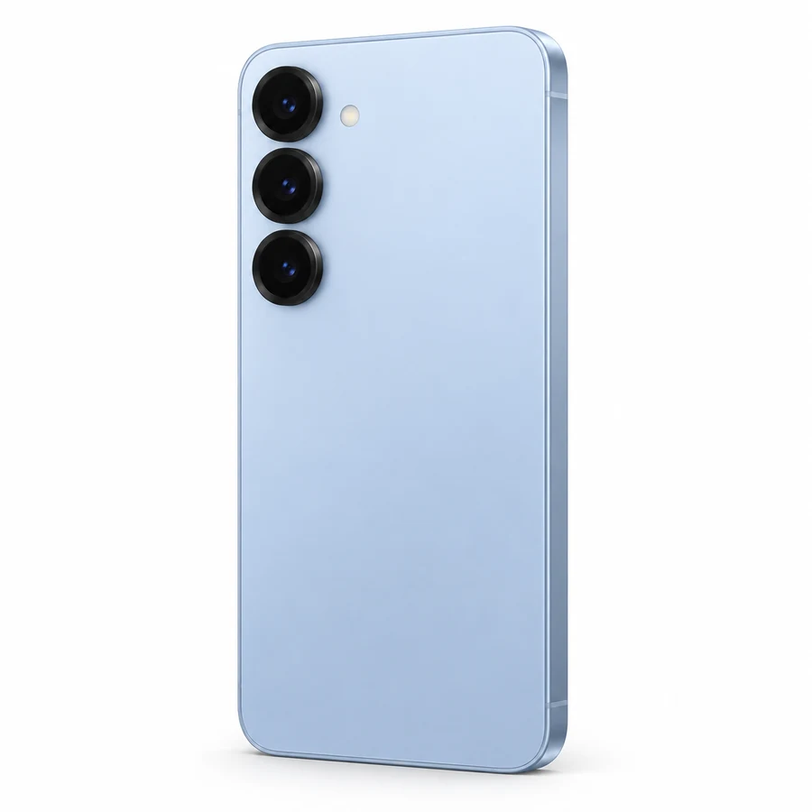 Gestileerde illustratie van Samsung Galaxy S25