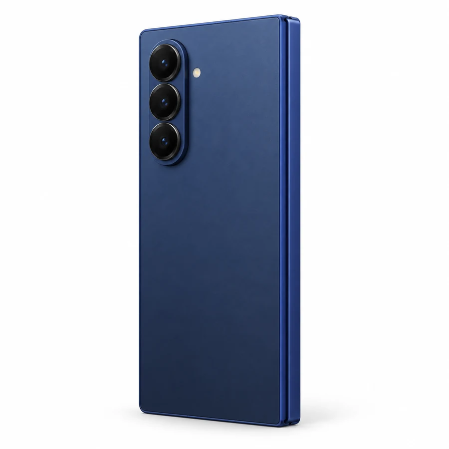 Gestileerde illustratie van Samsung Galaxy Z Fold7